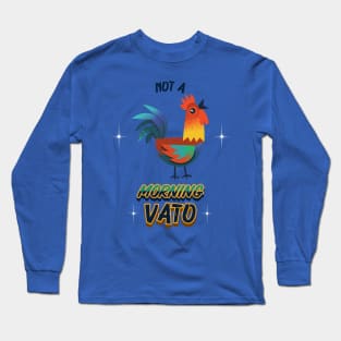 Rooster Vato Mexican Chicano Mexicano Long Sleeve T-Shirt